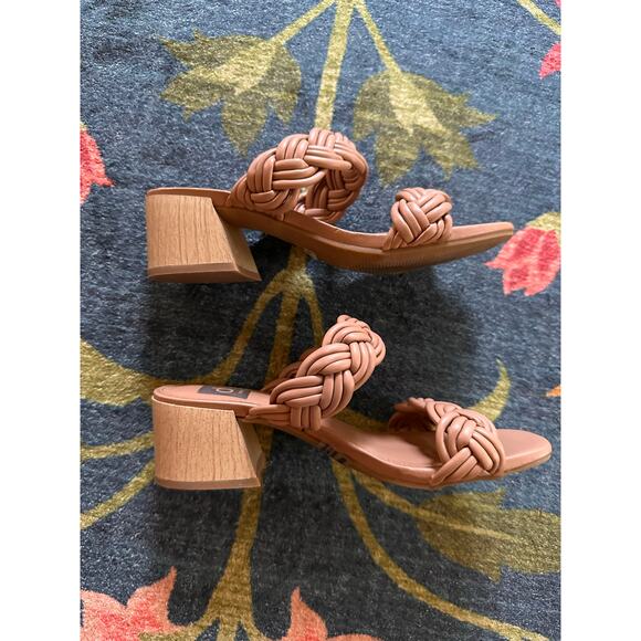 Dolce Vita Paily Braided Block Heels Size 6.5 - Picture 3 of 6